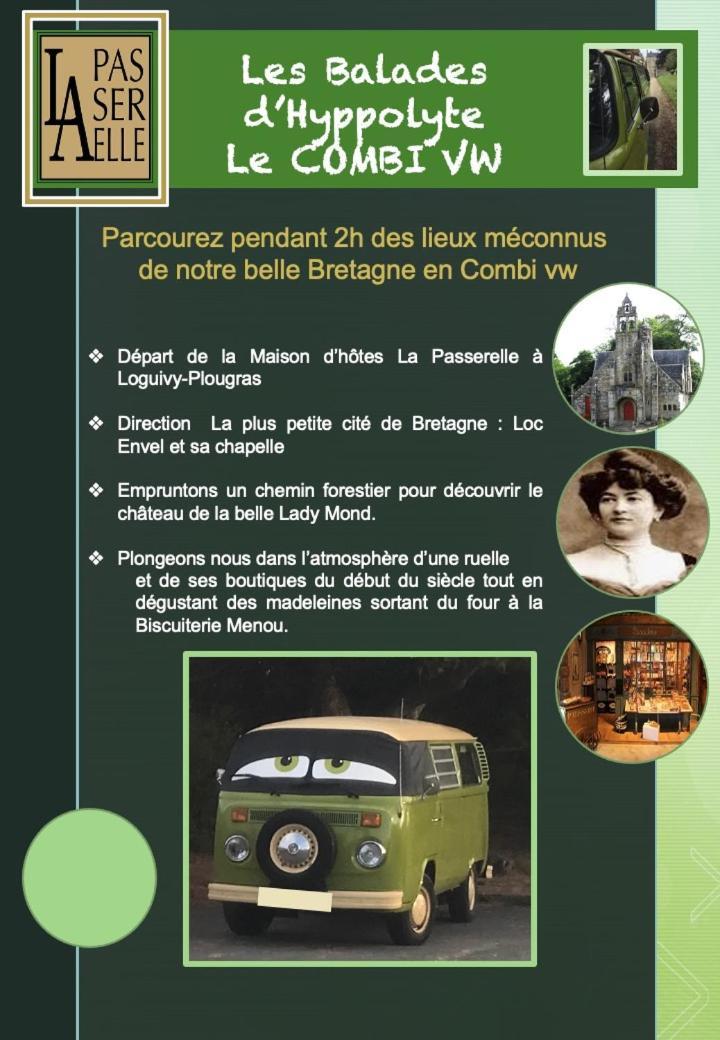 La Passerelle Loguivy-Plougras Екстер'єр фото